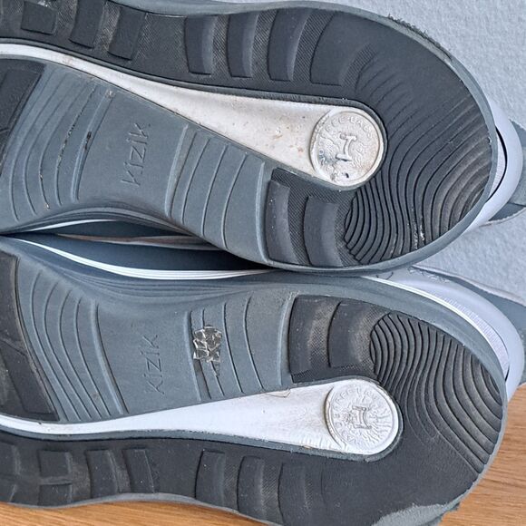 Kizik London All Terrain Alloy Poppyseed Mens 12 Wide Gray Slip-On Shoes Sneaker - Picture 15 of 16